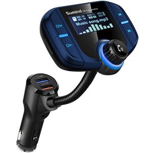 (Upgraded Version) Sumind BT70B - Car Bluetooth FM Transmitter