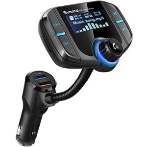 Sumind BT70B - (Upgraded Version) Bluetooth FM Transmitter