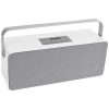 Sylvania SP672 Portable Bluetooth Speaker with Aluminum Handle (White)